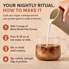 Zuravita's Ballerina Farm Bone Broth Hot Cocoa