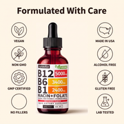 Formulated with care, vegan non-GMO GMP certified lab tested